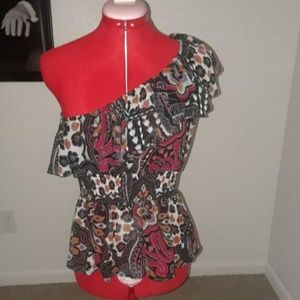 Forever 21 One Shoulder Top